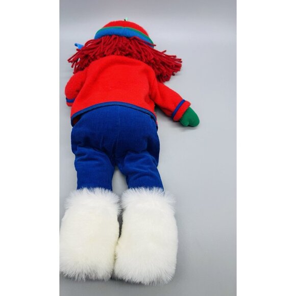 Eden Madeline Alpine Winter Skis Snow Boot Outfit Plush Stuffed Doll 20 inch - Picture 4 of 5